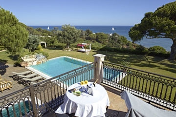 Villa de luxe de six chambres à louer à Albufeira avec vue sur l’océan